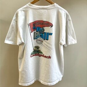 Caddyshack VTG 1997 “Be the Ball” white movie promo T-shirt XL Made in USA